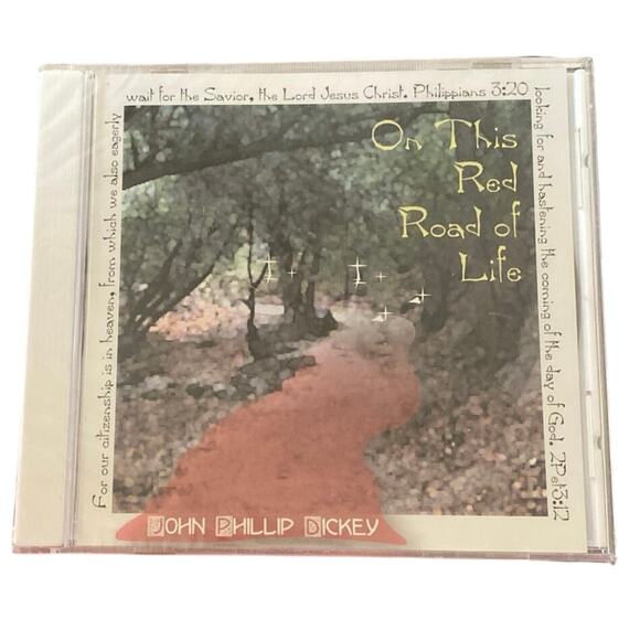 On This Red Road of Life Philippines 3:20 John Phillip Dickey 2 Peter 3:12 NEW - Picture 1 of 4